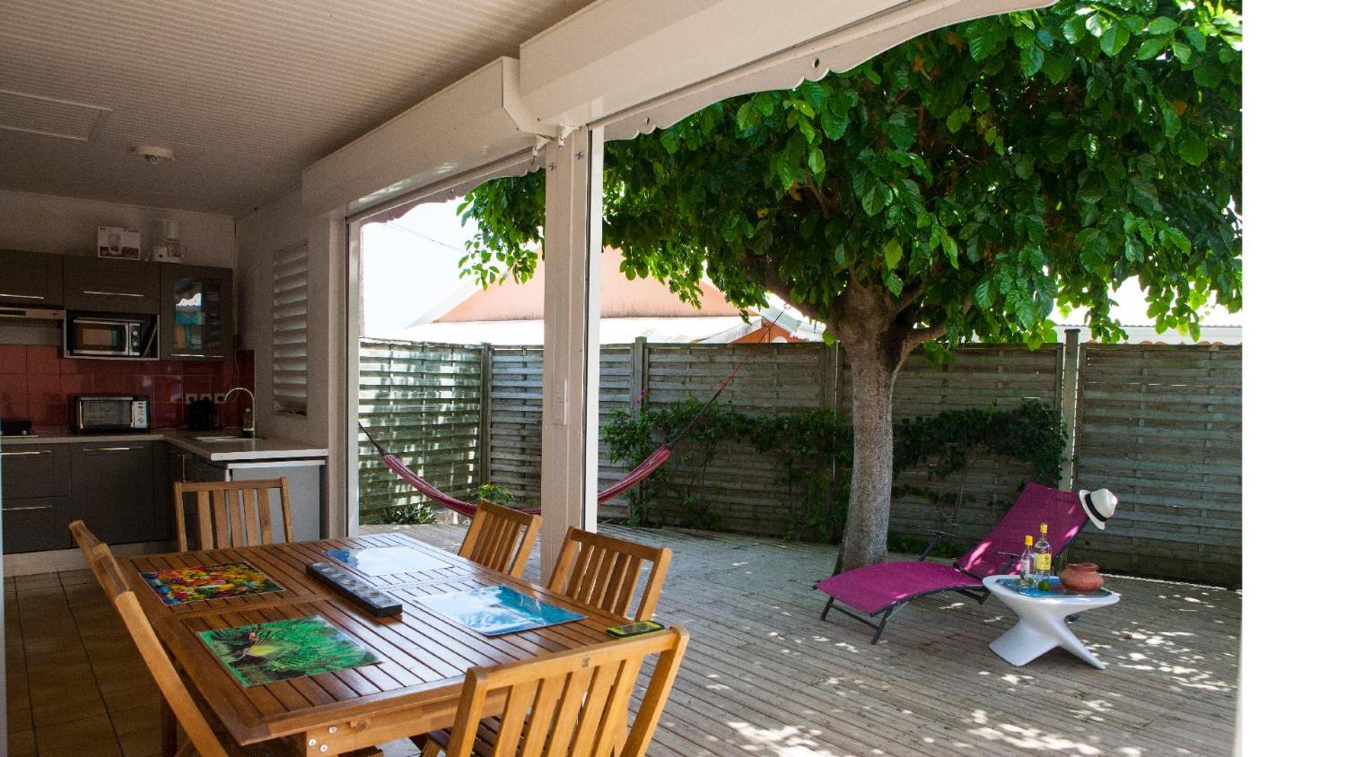 Bungalow Vanille Gite Tifigue Сен-Франсуа Екстер'єр фото